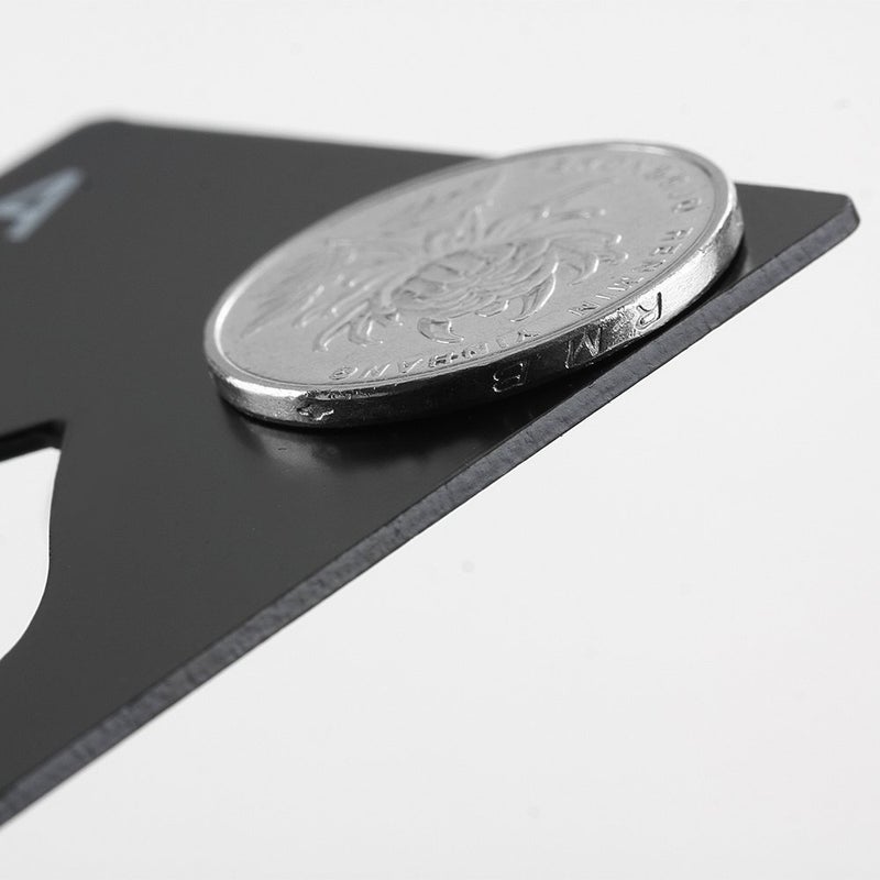 QLL 6 Pack Bottle Opener, Stainless Steel Credit Card Size Casino Bottle Opener - Image 3